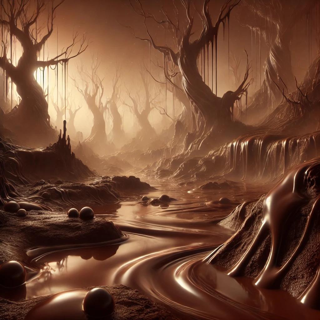 czekoladowe mokradła