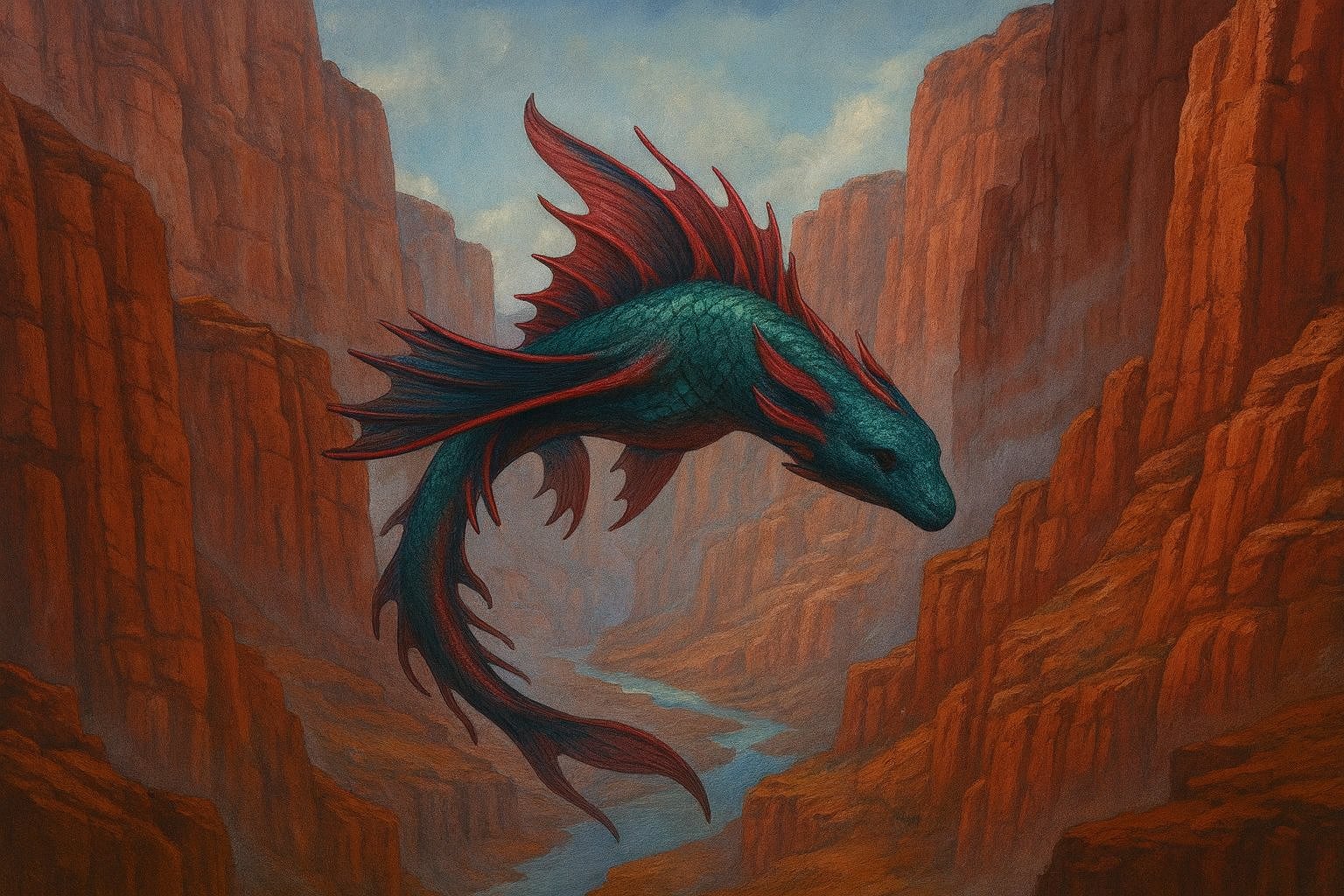 Neresy (Piscidraco orianus)