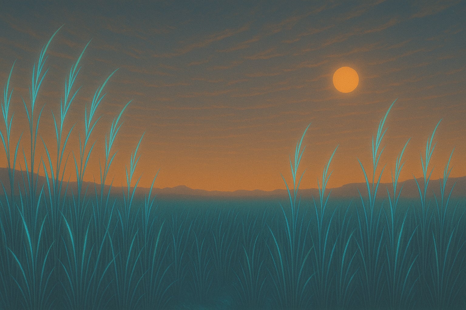 Trawy Oriatus – flora Oriona