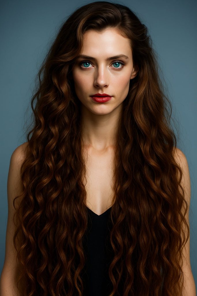 Krisa ukochana Roniego. Młoda kobieta o kręconych brązowych włosach do pasa. Ma zielone oczy z błękitnymi płomieniami w spojrzeniu, pełne czerwone usta i smukłą sylwetkę.