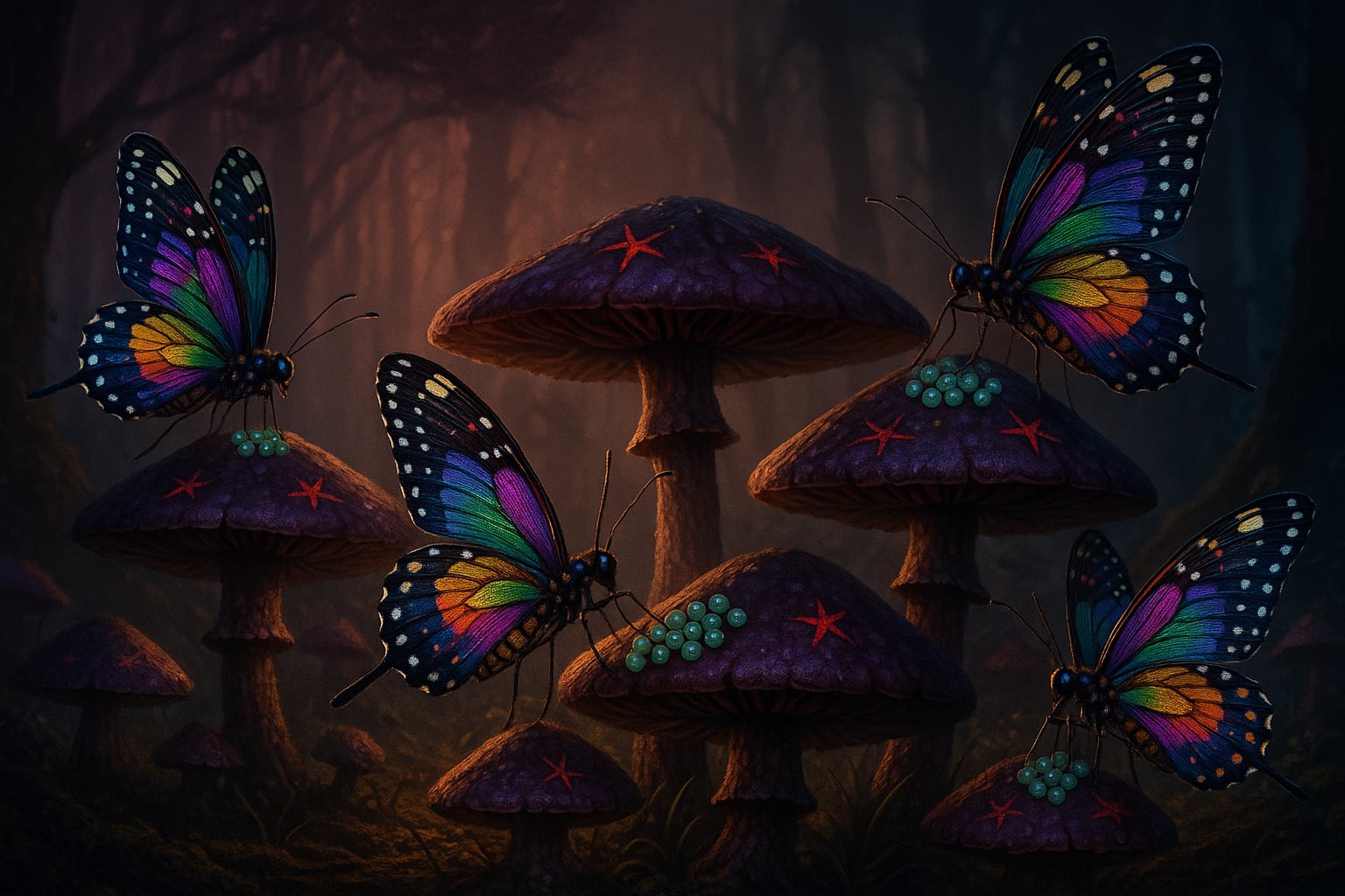 Serst jako miesiąc rozrodczy serestynek, przyciąga owady do dojrzałych już grzybów Adosa. Dorosłe osobniki składają jaja